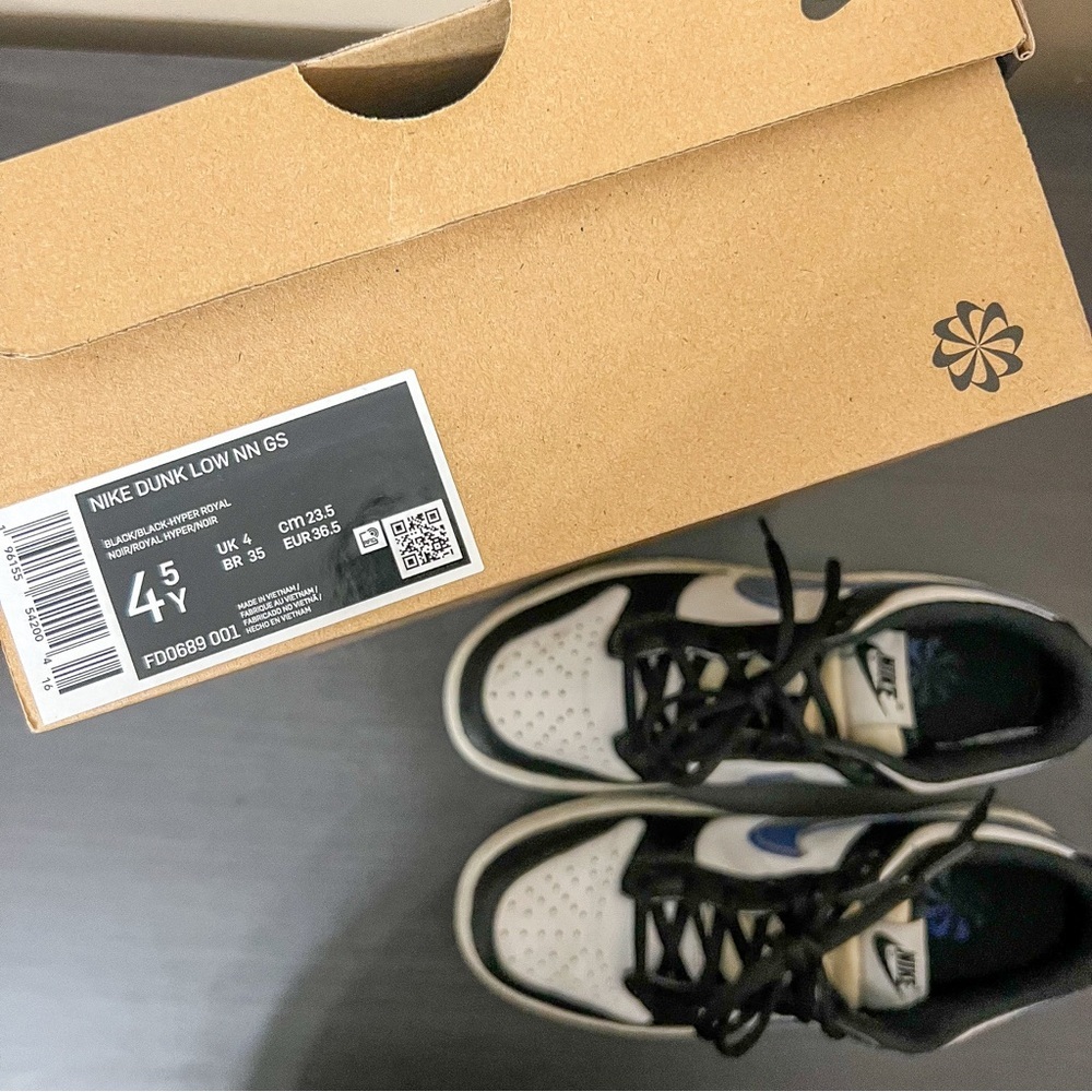 Nike Dunk Low Next Nature ‘TPU Swoosh’, Size 4.5Y - Picture 9 of 11